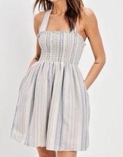 American Eagle Striped Mini Summer Dress Size Small