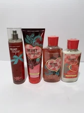Bath & Body Works VELVET SUGAR  You Choose one Mist /Lotion/ Wash /Cream