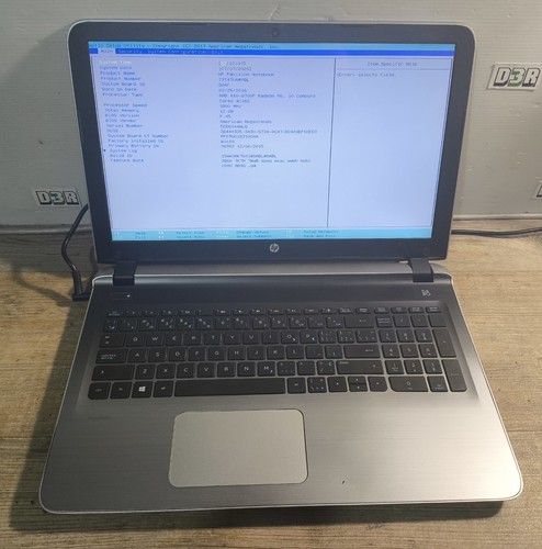 Pc Portable - HP - 15-ab137ca - AMD A10-8700P / 1.8 Ghz - 12 Go - En L'Etat