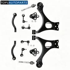 For Honda Civic 2006-2011 Si 2.0l 12pcs Suspension Kit Front Lower Control Arms