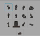 Alva Studios Louvre Museum Horus statuette (Maltese Falcon) Rare opportunity! — photo 8