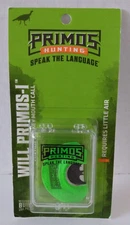 WILL PRIMOS-1 Custom Turkey Mouth Call Model #1226 + Call Case Sealed Mfg. Pack!