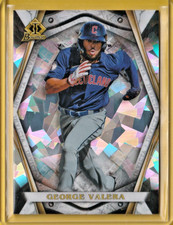 2022 Bowman Chrome Baseball GEORGE VALERA Invicta Atomic Refractor #106/150