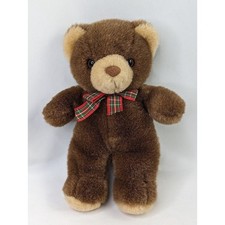 Princess Soft Toys Bear Plush 8 Inch Brown 1999 Stuffed Animal Toy