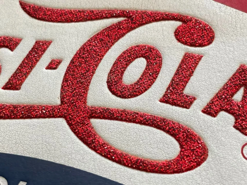 Coach x Pepsi-Cola F25865 РЕДКАЯ ограниченного тиража кожаный угловой молнии кошелек с ремешком - Изображение 3 из 4