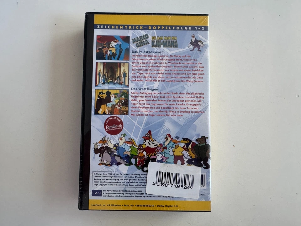 Die Jagd nach dem Kju-Wang / Doppelfolge 1 + 2 * VHS * - Bild 2 von 2