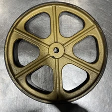 Hard To Find Vintage Powermatic Model 141 14" Band Saw Cast Iron Upper Wheel