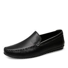 Casual Shoes Fashion Men's Comfortable Driving Shoes Slip on Business Flats