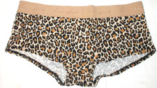 NWT Victoria's Secret Pink panty Cotton LEOPARD Large Panties