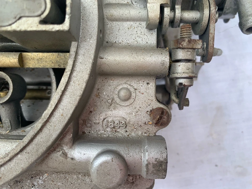 Carburador Lincoln Continental 1962 1644 Carter 4 barriles reconstruido Foto 3 de 4