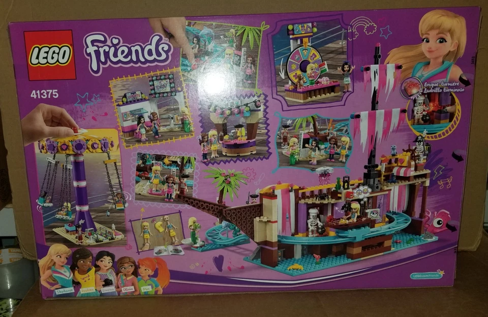 Lego Friends HEARTLAKE CITY MUELLE DE ATRACCIONES (41375) Nuevo Foto 3 de 3