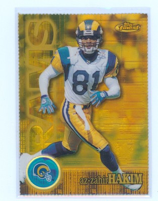 Az-Zahir Hakim 2000 Topps Finest Gold Refractor 300/300 ebay 1/1 last one made