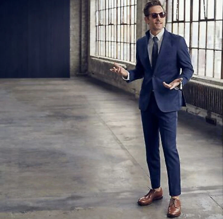 J crew slim thompson suit clearance