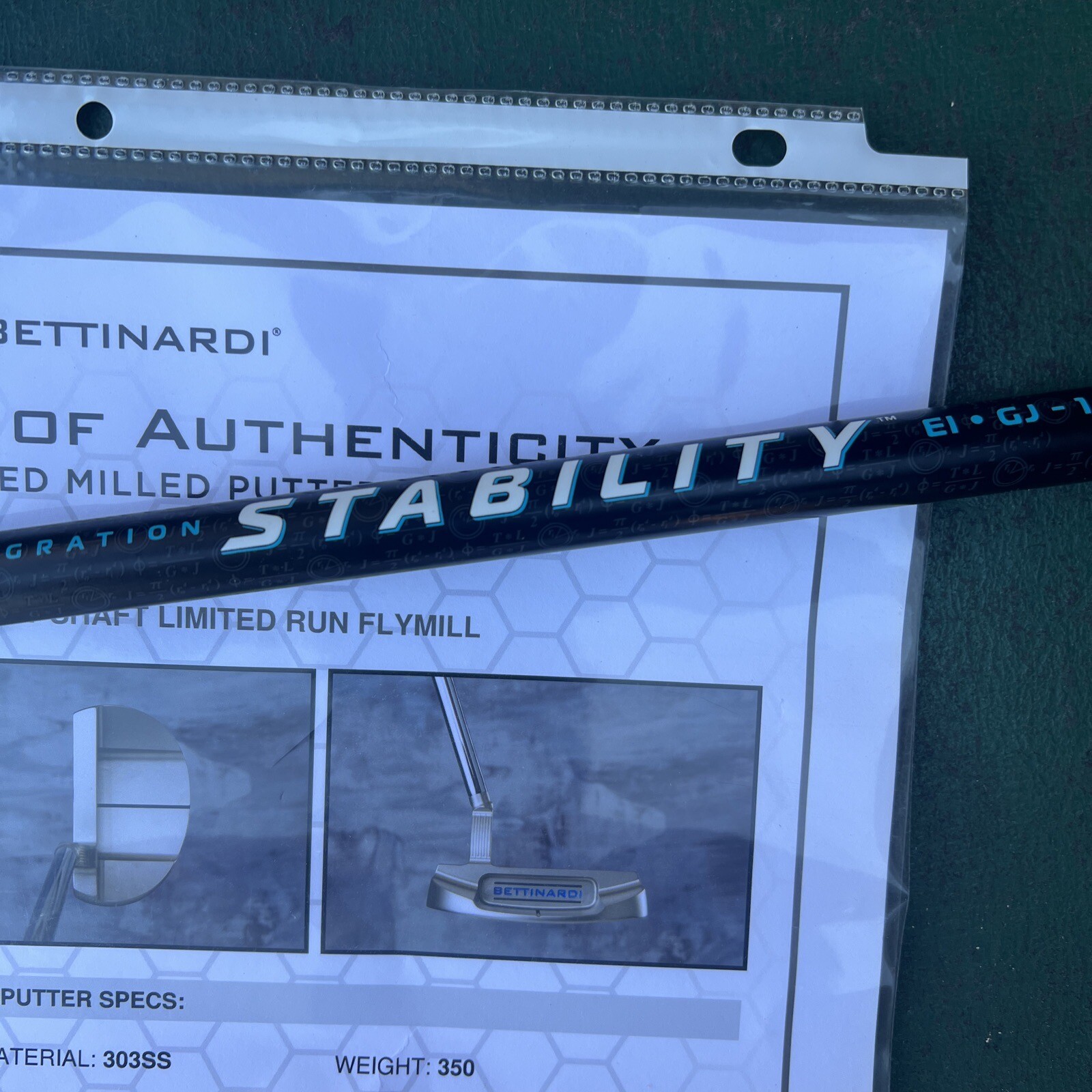 Bettinardi QB10 303 SS Putter Fly Mill Stability Shaft Tour Blast eBay