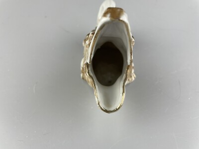 かざりもの。 Porcelain Alligator Ashtray Open Mouth Vintage Figure Made in