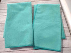 Sultan's Linens 2 Green Polyester Kitchen Towels