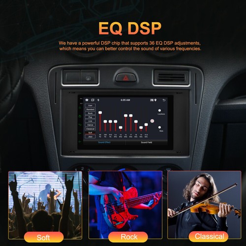 Für Ford Focus C S-Max Fiesta Transit DAB+ Autoradio Android 13.0 GPS RDS Kamera - Bild 12 von 18