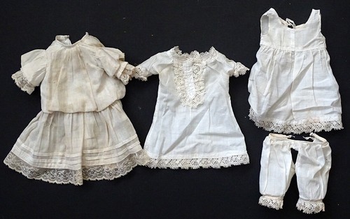 ANTIQUE German ARMAND MARSEILLE Bisque ALMA 8/0 Kid Leather Body DRESSED DOLL - Picture 6 of 12