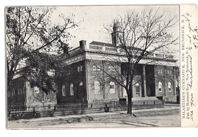 Balantine's Gymnasium in New Brunswick NJ 1906