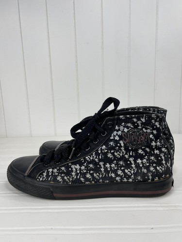 Slipknot x Draven Masks Black High Top Canvas Casual Skater Shoe Men’s Sz 7 Worn - Picture 2 of 14