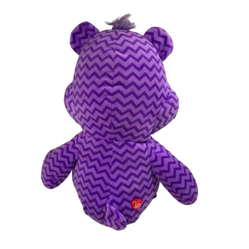 Care Bears Share Bär Plüsch 20 Zoll lila Lutscher Herzen Stofftier Spielzeug - Bild 4 von 7