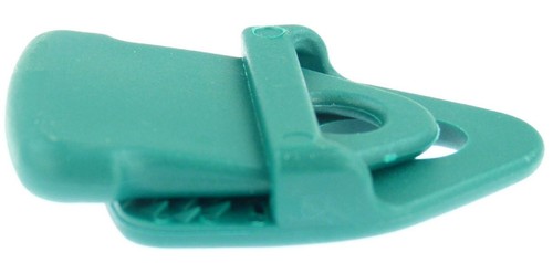50 x MINI Clip Spannklammer GRÜN Ösen Planen Banner Spanner Spannfix Klemme Öse - Bild 4 von 10