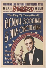 Benny Goodman 13" X 19" Reproduction Concert Poster archival quality