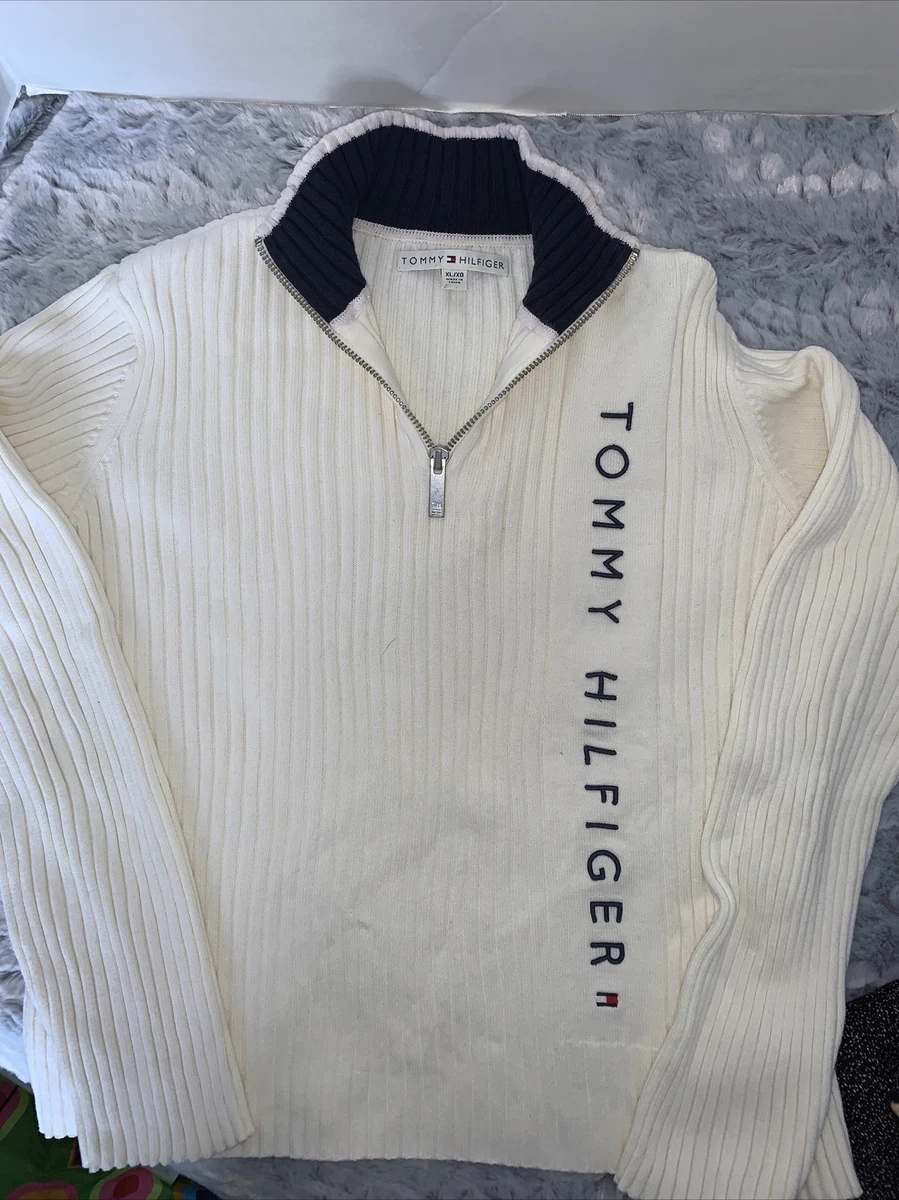 White online tommy sweater