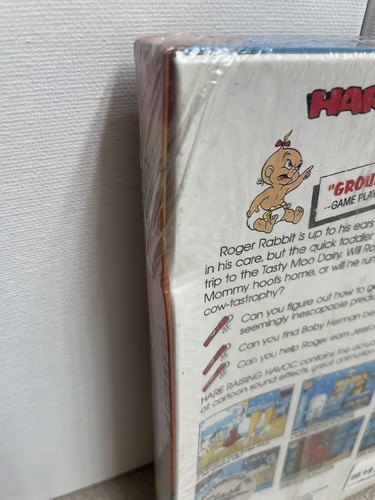 SEALED Roger Rabbit in Hare Raising Havoc Disney Software 1991 Big Box IBM PC - Picture 7 of 8