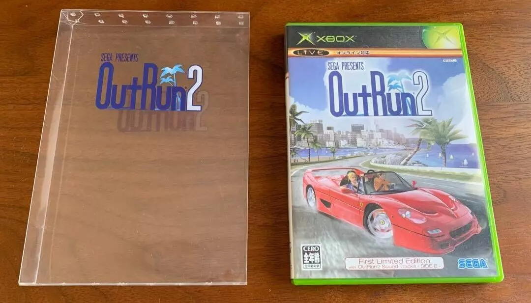 Xbox Outrun 2 First Limited Edition Japanese Ver. XB W/ Soundtrack