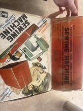 Vintage Childrens Sewing Machine in original box 