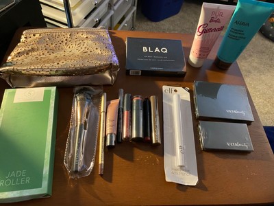 Ultra makeup mixed lot Jade Roller Blaq Ahava Pur ipsy boxycharm