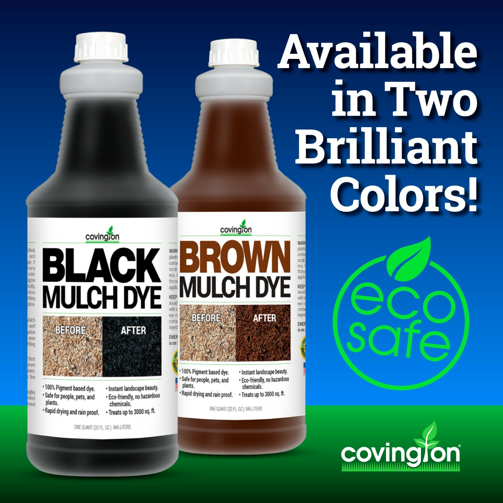Mulch Dye Rich Brown Black Mulch Dye Concentrate Colorant Paint Just