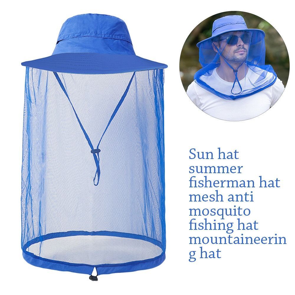 APL Cappello Zanzariera Traspirante Asciugatura Rapida Pesca Cappellino Sole Uomo Donna