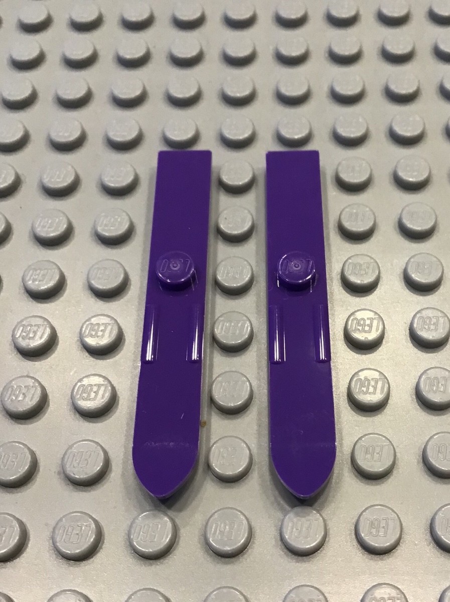 LEGO Minifig Footwear SKI Footgear 2 - SKIS 6L Purple NEW | eBay