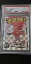 Mike Trout 2017 Donruss Whammy PSA 10 Gem Mt 