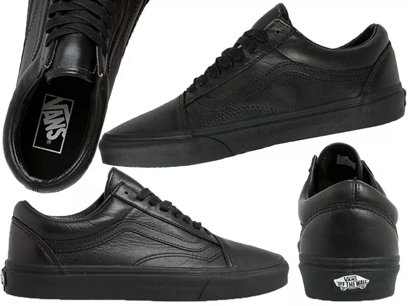 VANS Old Skool Premium Leather NEW- OTW Skate Sneakers | eBay