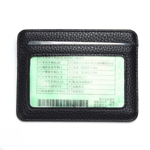 Women Leather Wallet Ultra-Thin ID Money Credit Card Slim Holder Coin Purse US - Picture 3 of 19