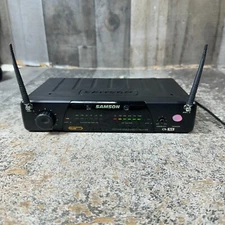 Samson CR77 Wireless UHF Microphone Receiver w/ Adapter