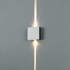 LED Square Wall Light Corridor Foyer Star Lamp Fixture Crosslight Modern Decor