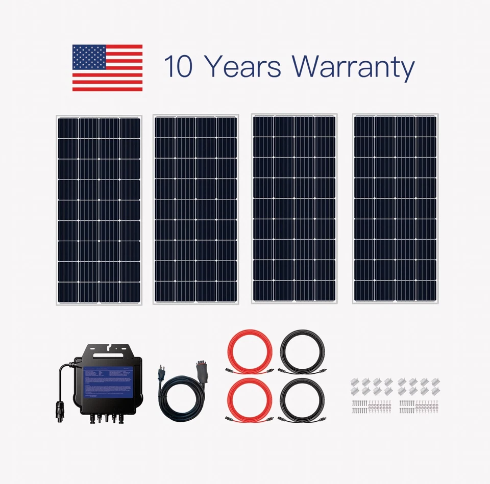 Plug-in to save your bill | Plug & play grid-tie solar power kit | power saving - Image 2 of 4