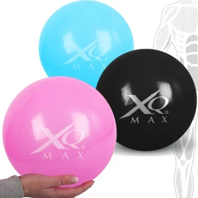 XQ MAX® XQ Gymnastikball Pilates Ball 25cm Soft Fitness Sport Yoga Balance Core Übungen