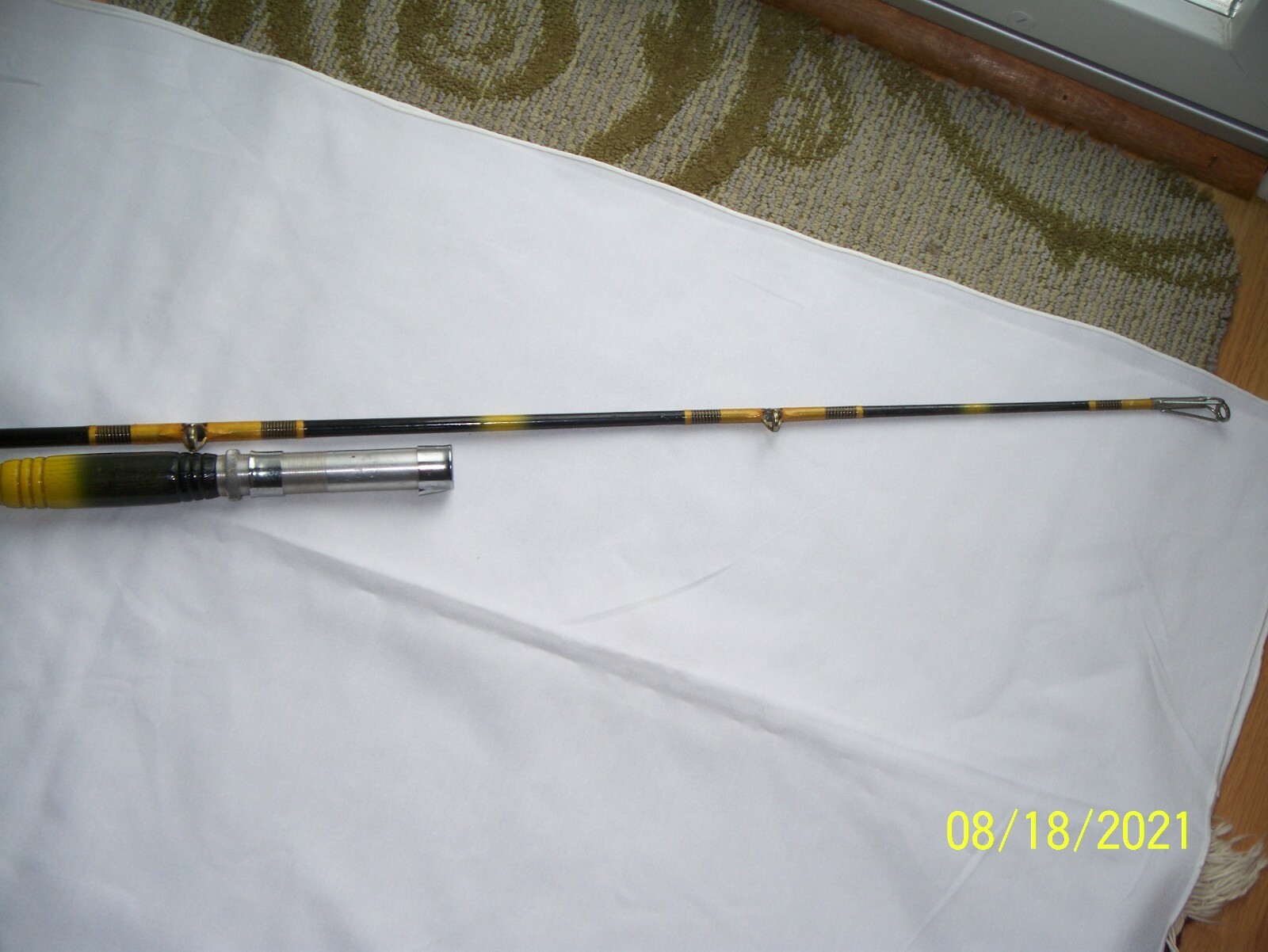 VINTAGE CAPE COD SPECIAL no 218BY. FISHING ROD EPOXY FINISH 66" eBay