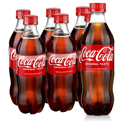 Soda Soft Drink, 16.9 Fl Oz, 6 Pack