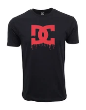 DC SHOES STAR DRIP LOGO SS T SHIRT