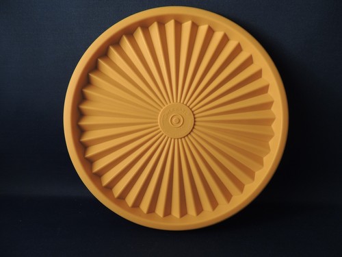 Tapa redonda de repuesto Tupperware 808-42 contenedor de cocina caléndula Usada en excelente condición - Imagen 2 de 5