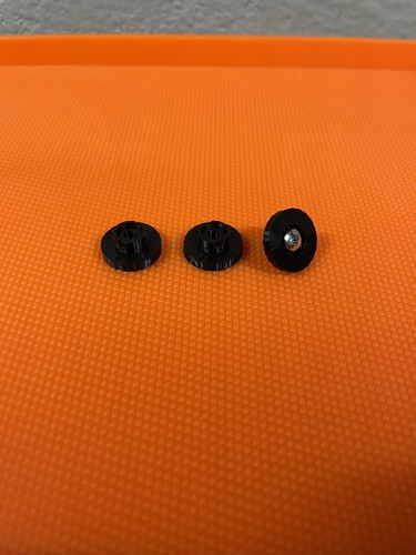 3 Replacement Belt Clip Studs for Uniden SDS100 BCD436HP MADE IN USA - Afbeelding 3 van 3
