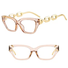 Women Retro Cat Eye Anti-Blue Light Optical Glasses Clear Lens Glasses Frames