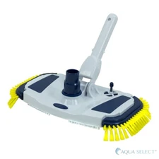 In-Ground & Above Ground Swimming Pool Weighted Vacuum Head w/ Side Brushes