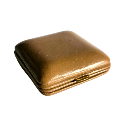 Vintage Sheffield Travel Alarm Clock W/ Leather Case Made In Germany Works - Picture 7 of 7